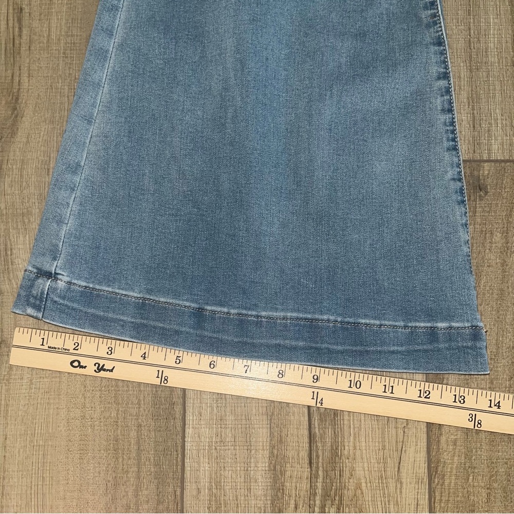 We the Free Venice Beach Flare Jeans Crossover High Rise 29 Boho Retro Wideleg - Picture 12 of 14